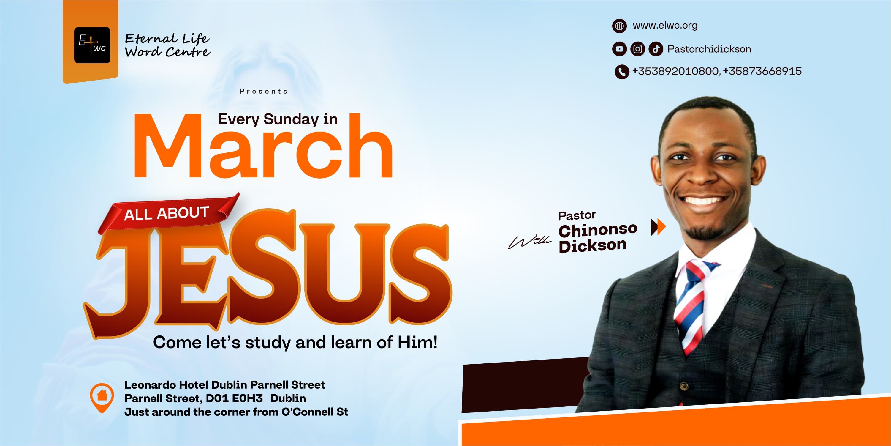 ELWC March 2026 Programme